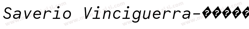 Saverio Vinciguerra字体转换